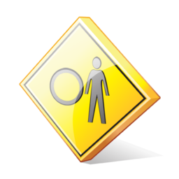 utility_work_ahead icon