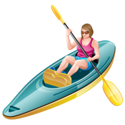 kayaking icon
