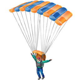 parachuting icon