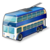 trolleybus icon