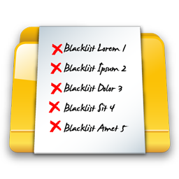 blacklist_folder icon