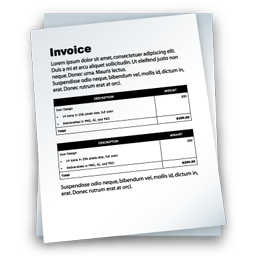 invoice icon