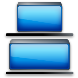 distibute_bottom_edge icon