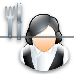 waitress icon