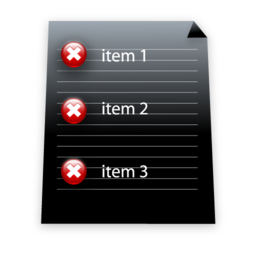 blacklist icon