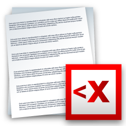 import_export_xml icon