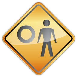 utility_work_ahead icon