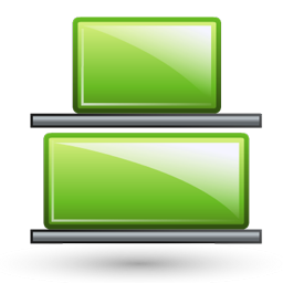 distibute_bottom_edge icon