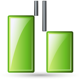 space_evenly_horinzontal icon