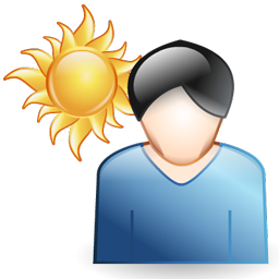 user_wake icon