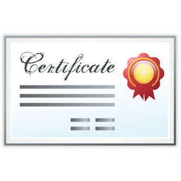 certificate icon