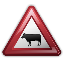 cattle_crossing_sign icon