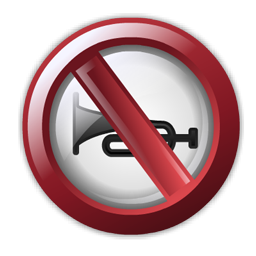 no_horn_sign icon