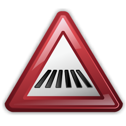 zebra_crossing_sign icon