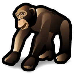chimpanzee icon