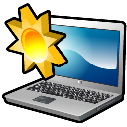 solar_powered_laptop icon