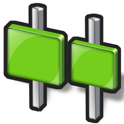 distribute_horizontal_center icon