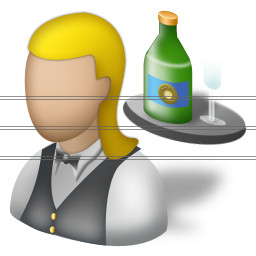 waitress icon
