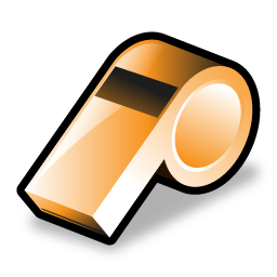 whistle icon