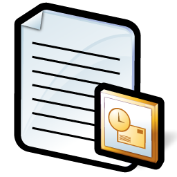 import_export_outlook icon