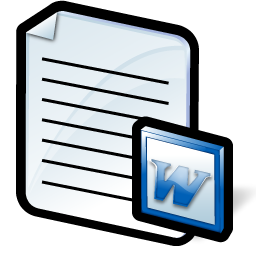 import_export_word icon