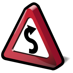 double_curve_sign icon