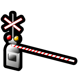 level_crossing_close icon