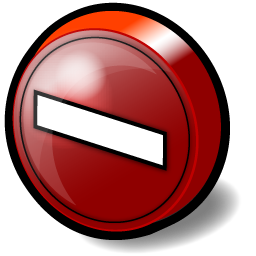 no_entry_sign icon