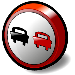 no_overtaking_sign icon