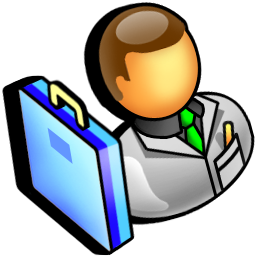 salesman icon