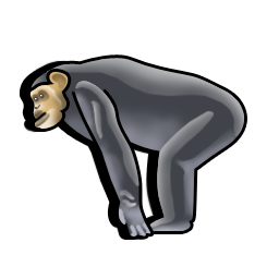 chimpanzee icon