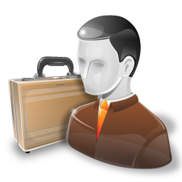 salesman icon