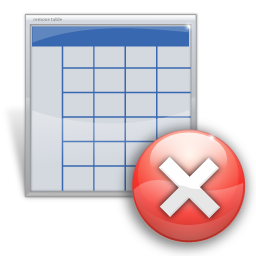remove_table icon