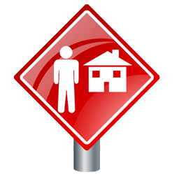 end_construction_sign icon