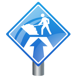road_construction_sign icon