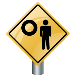 utility_work_ahead icon