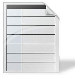 table icon