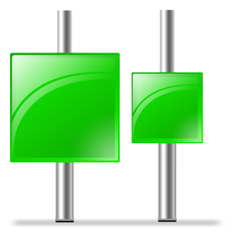 distribute_horizontal_center icon