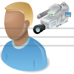 cameraman icon