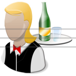 waitress icon