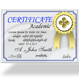 certificate icon