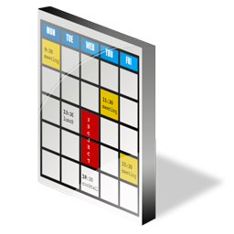 schedule icon
