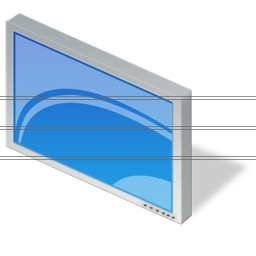 widescreen icon