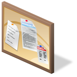 bulletin board icon