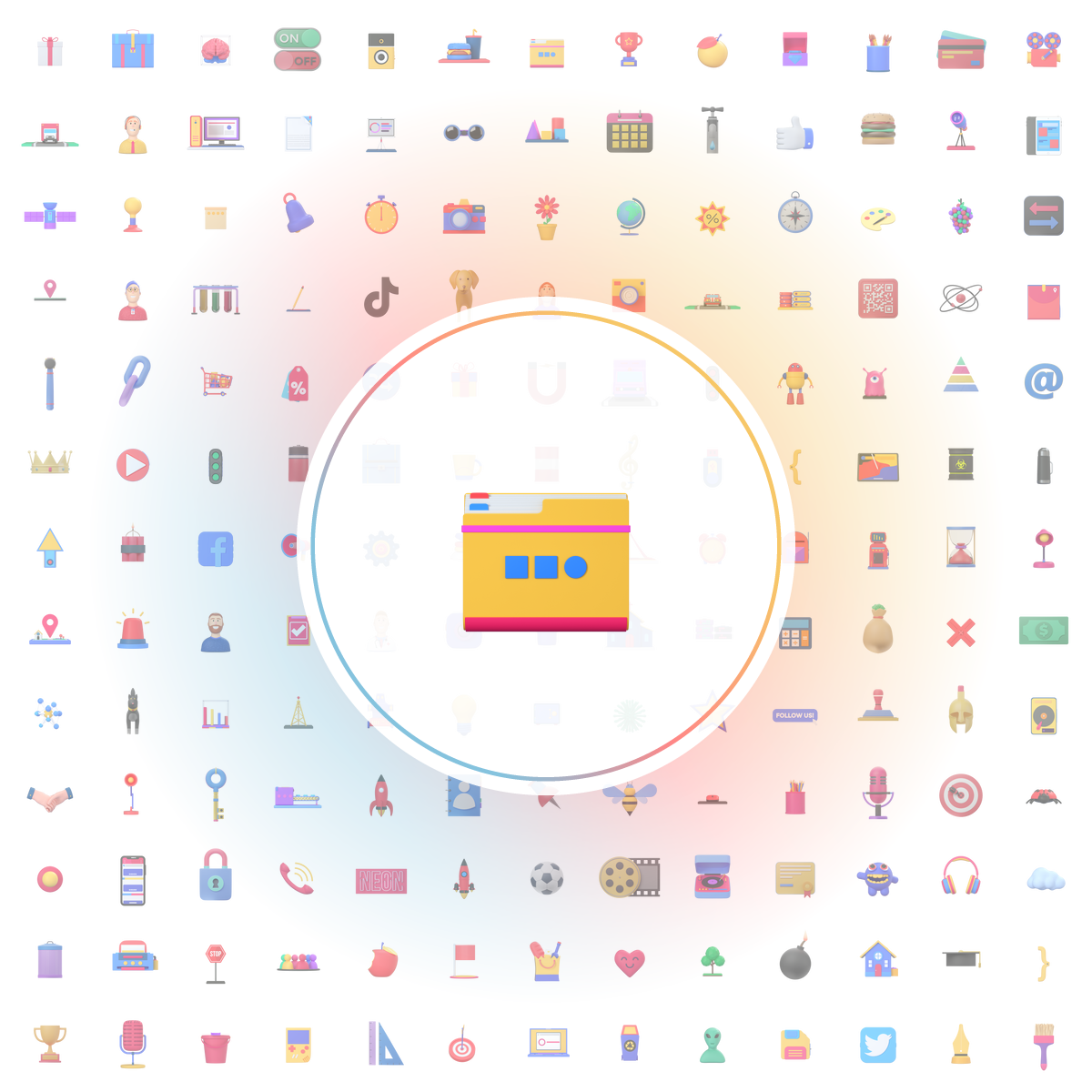 Portfolio Icons - Iconshock