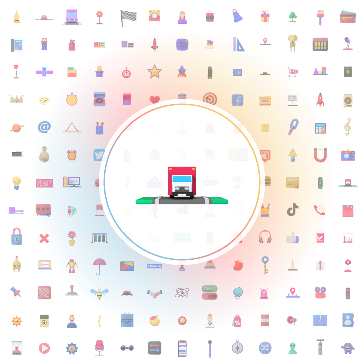 Trucks Icons - Iconshock