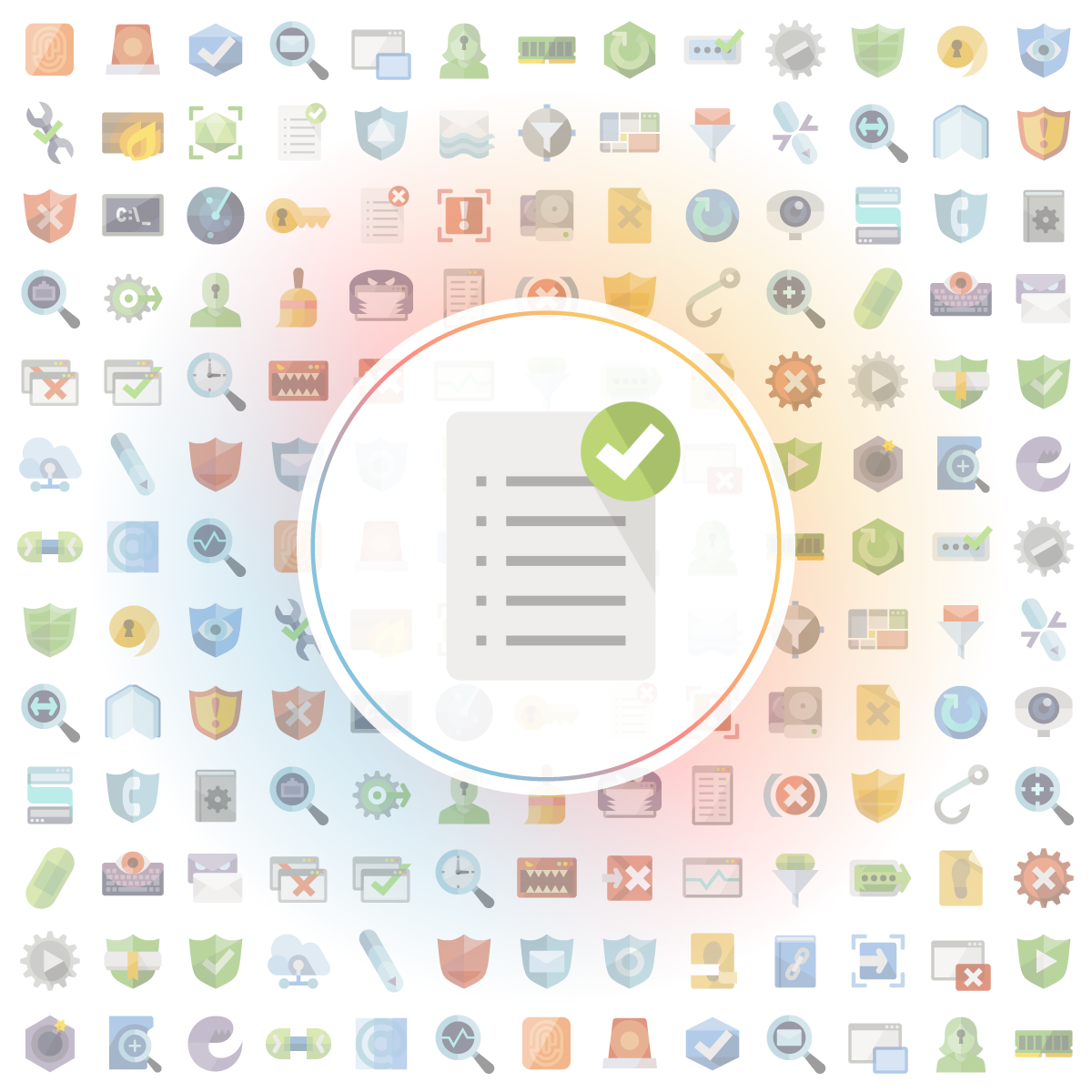 White list Icon - Iconshock