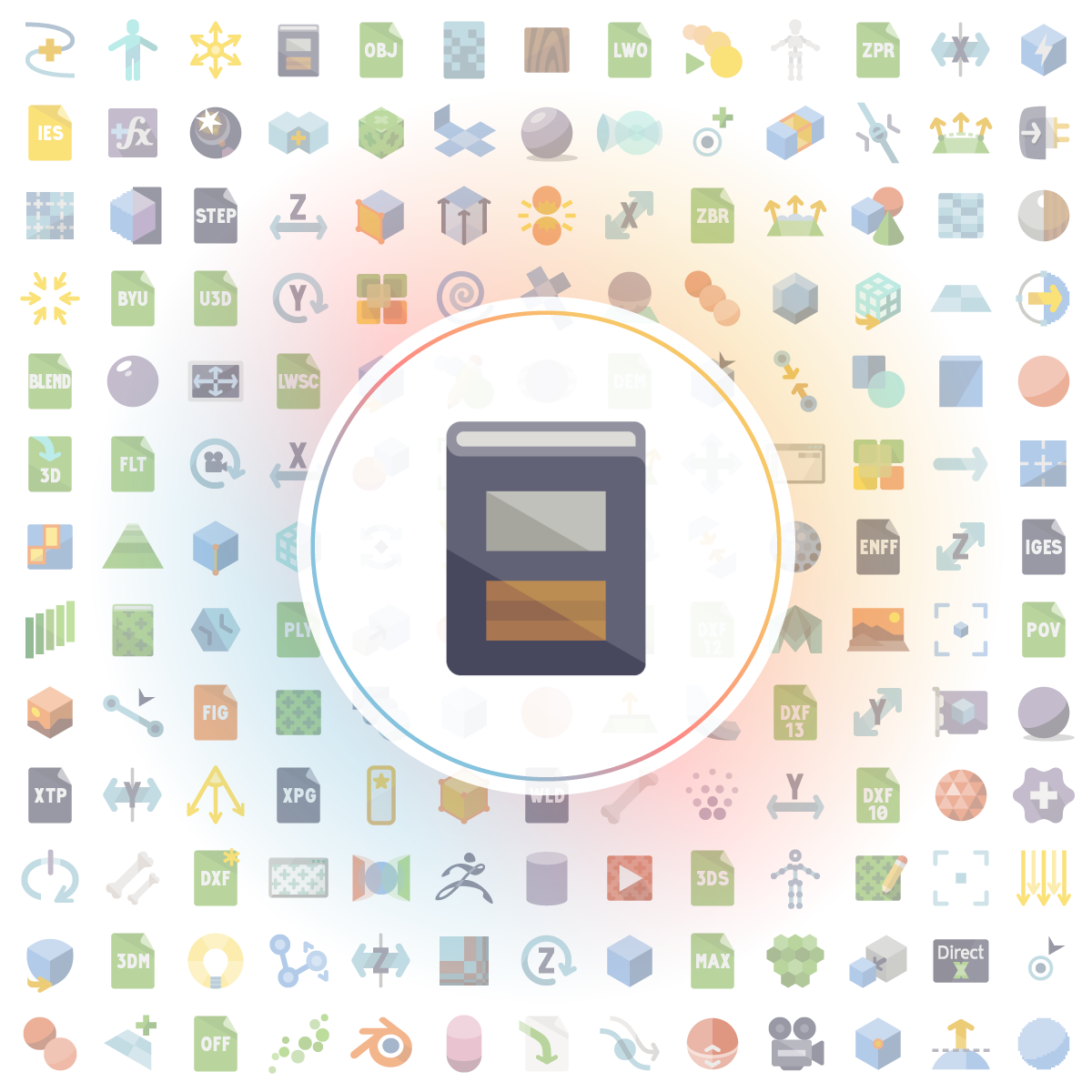 Material library Icons Iconshock