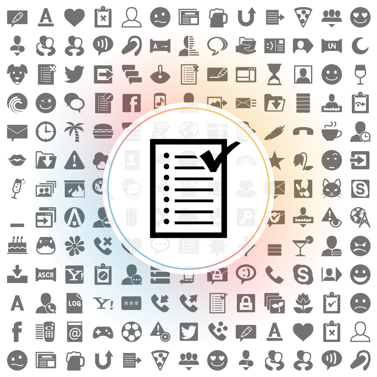 White list Icon - Iconshock