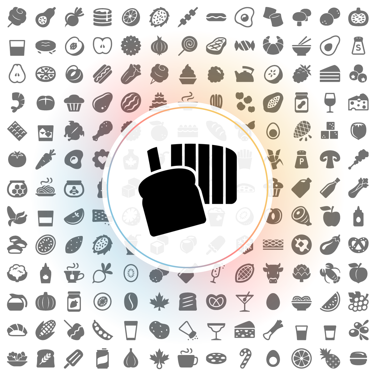Sliced bread Icon - Iconshock